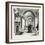 Dublin Castle, Ireland, the Corridor, 1888-null-Framed Giclee Print