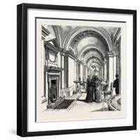 Dublin Castle, Ireland, the Corridor, 1888-null-Framed Giclee Print