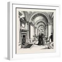 Dublin Castle, Ireland, the Corridor, 1888-null-Framed Giclee Print