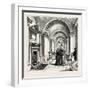 Dublin Castle, Ireland, the Corridor, 1888-null-Framed Giclee Print