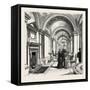 Dublin Castle, Ireland, the Corridor, 1888-null-Framed Stretched Canvas