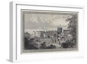 Dublin Castle-Charles Auguste Loye-Framed Giclee Print