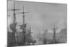 Dublin Docks and the Customs House, 1860S-John Payne Jennings-Mounted Giclee Print