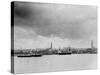 Dublin Harbour 1930S-null-Stretched Canvas