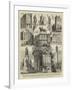 Dublin Illustrated, Statues and Antiquities-null-Framed Giclee Print