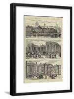 Dublin Illustrated-Henry William Brewer-Framed Giclee Print