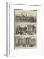 Dublin Illustrated-Henry William Brewer-Framed Giclee Print