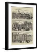 Dublin Illustrated-Henry William Brewer-Framed Giclee Print