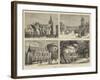 Dublin Illustrated-null-Framed Giclee Print