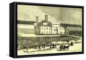 Dublin Ireland 1866 Mountjoy Prison-null-Framed Stretched Canvas