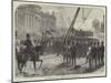 Dublin Obsequies of Lord Mayo Landing the Coffin at the Custom-House Quay-null-Mounted Giclee Print