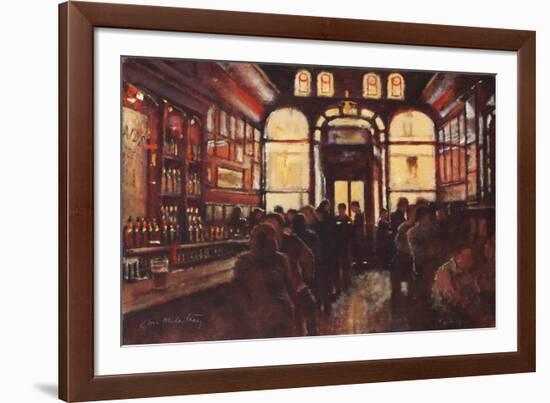 Dublin Pub-Clive McCartney-Framed Giclee Print