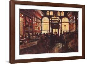 Dublin Pub-Clive McCartney-Framed Giclee Print