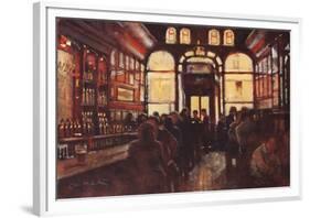Dublin Pub-Clive McCartney-Framed Giclee Print