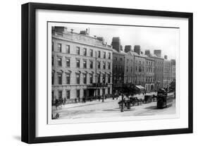 Dublin, Sackville Street, Ireland-George Morrison-Framed Art Print