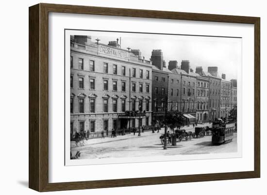 Dublin, Sackville Street, Ireland-George Morrison-Framed Premium Giclee Print