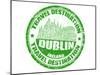 Dublin Stamp-radubalint-Mounted Art Print