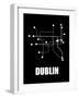 Dublin Subway Map III-null-Framed Art Print