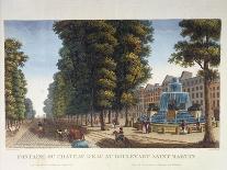 View of the New Hotel Des Gardes Du Corps on the Quai D'Orsay-Dubois and Courvoisier-Framed Giclee Print