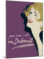 Dubonnet - Amethyst-The Vintage Collection-Mounted Giclee Print