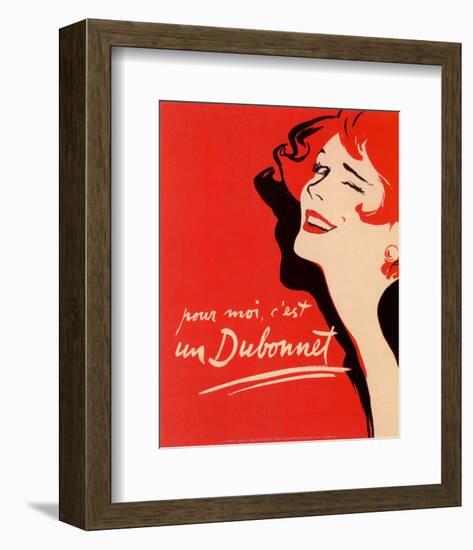 Dubonnet-null-Framed Art Print