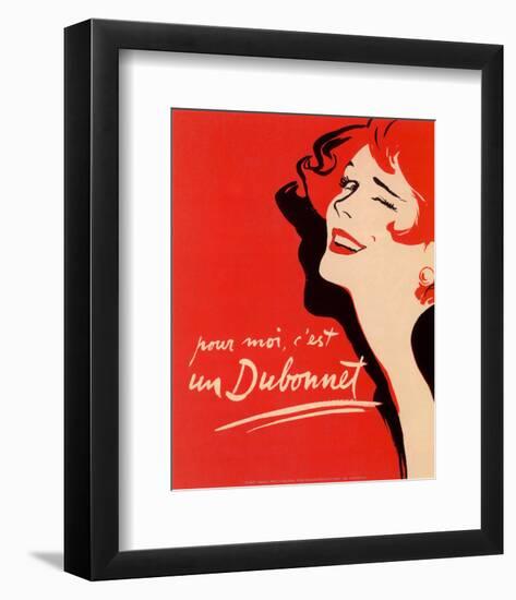 Dubonnet-null-Framed Art Print