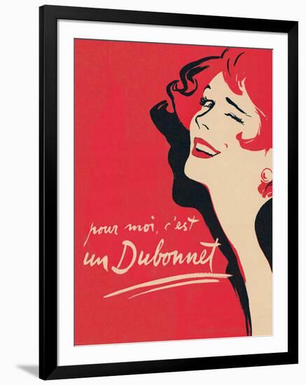 Dubonnet-null-Framed Art Print