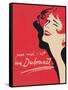 Dubonnet-null-Framed Stretched Canvas