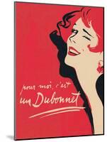 Dubonnet-null-Mounted Art Print