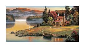 Country Manor-Dubravko Raos-Stretched Canvas