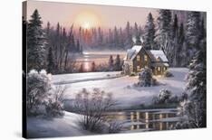 Winter Sunset-Dubravko Raos-Giclee Print