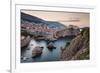 Dubrovnik and the City Walls at Sunrise-Matthew Williams-Ellis-Framed Photographic Print