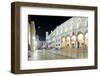 Dubrovnik City Bell Tower in Dubrovnik Old Town at Night-Matthew Williams-Ellis-Framed Photographic Print