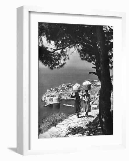 Dubrovnik, Croatia, 1937-Martin Hurlimann-Framed Giclee Print