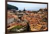 Dubrovnik, Croatia. Aerial view of the Old Town of Dubrovnik.-Jolly Sienda-Framed Photographic Print