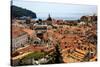 Dubrovnik, Croatia. Aerial view of the Old Town of Dubrovnik.-Jolly Sienda-Stretched Canvas