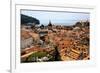 Dubrovnik, Croatia. Aerial view of the Old Town of Dubrovnik.-Jolly Sienda-Framed Photographic Print