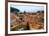 Dubrovnik, Croatia. Aerial view of the Old Town of Dubrovnik.-Jolly Sienda-Framed Photographic Print