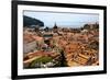 Dubrovnik, Croatia. Aerial view of the Old Town of Dubrovnik.-Jolly Sienda-Framed Photographic Print