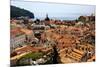 Dubrovnik, Croatia. Aerial view of the Old Town of Dubrovnik.-Jolly Sienda-Mounted Photographic Print
