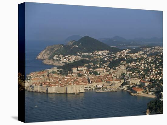 Dubrovnik, Dalmatia, Adriatic Sea, Croatia, Europe-Oliviero Olivieri-Stretched Canvas