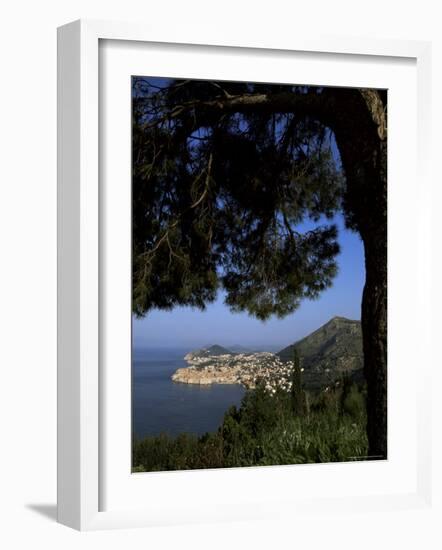 Dubrovnik, Dalmatia, Adriatic Sea, Croatia, Europe-Oliviero Olivieri-Framed Photographic Print