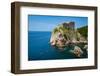 Dubrovnik, Dubrovnik-Neretva County, Croatia. Fort Lovrijenac or St. Lawrence Fortress. Canoeist...-null-Framed Photographic Print