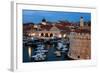 Dubrovnik Harbour, UNESCO World Heritage Site, Croatia, Europe-Karen McDonald-Framed Photographic Print