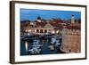 Dubrovnik Harbour, UNESCO World Heritage Site, Croatia, Europe-Karen McDonald-Framed Photographic Print