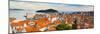 Dubrovnik Old Town and Lokrum Island from Dubrovnik City Walls-Matthew Williams-Ellis-Mounted Photographic Print