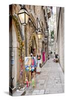 Dubrovnik Old Town, One of the Narrow Side Streets, Dubrovnik, Croatia, Europe-Matthew Williams-Ellis-Stretched Canvas