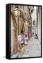 Dubrovnik Old Town, One of the Narrow Side Streets, Dubrovnik, Croatia, Europe-Matthew Williams-Ellis-Framed Stretched Canvas