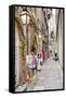 Dubrovnik Old Town, One of the Narrow Side Streets, Dubrovnik, Croatia, Europe-Matthew Williams-Ellis-Framed Stretched Canvas