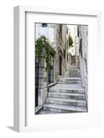 Dubrovnik Old Town, One of the Narrow Side Streets, Dubrovnik, Croatia, Europe-Matthew Williams-Ellis-Framed Photographic Print